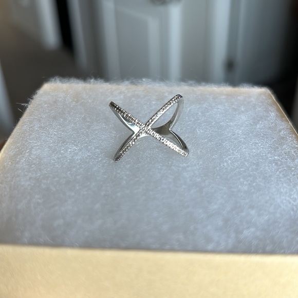 Diamond X CrissCross Ring By Sofia Vergara from Kay Jeweler’s - Picture 3 of 8